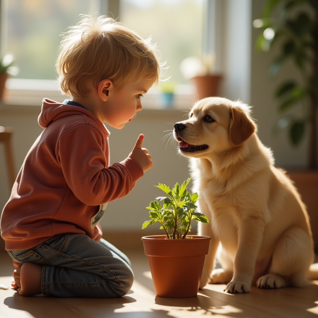 Safety tips – toddlers and pets